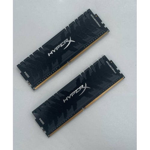 Купить Озу Kingston DDR4 16GB (2x8GB) 3200Mhz HyperX Fury Black (HX432C18FB2K2/16) (Восстановлено продавцом, 661605) с проверкой совместимости: обзор, характеристики, цена в Киеве, Днепре, Одессе, Харькове, Украине | интернет-магазин TELEMART.UA фото