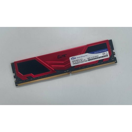 Озп Team DDR4 8GB 2400Mhz Elite Plus (TPRD48G2133HC15BK) (Відновлено продавцем, 661644) купити з перевіркою сумісності: огляд, характеристики, ціна у Києві, Львові, Вінниці, Хмельницькому, Івано-Франківську, Україні | інтернет-магазин TELEMART.UA фото