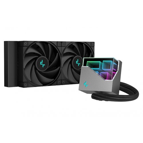 Купить Уценка готовая сво Deepcool LT520 (R-LT520-BKAMNF-G-1) Black (Следы использования, 661646) с проверкой совместимости: обзор, характеристики, цена в Киеве, Днепре, Одессе, Харькове, Украине | интернет-магазин TELEMART.UA фото