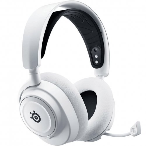 Купити Навушники SteelSeries Arctis Nova 7X Wireless (61567) White - ціна в Києві, Львові, Вінниці, Хмельницькому, Франківську, Україні | інтернет-магазин TELEMART.UA фото