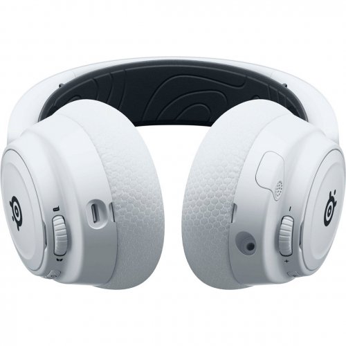 Купити Навушники SteelSeries Arctis Nova 7X Wireless (61567) White - ціна в Києві, Львові, Вінниці, Хмельницькому, Франківську, Україні | інтернет-магазин TELEMART.UA фото