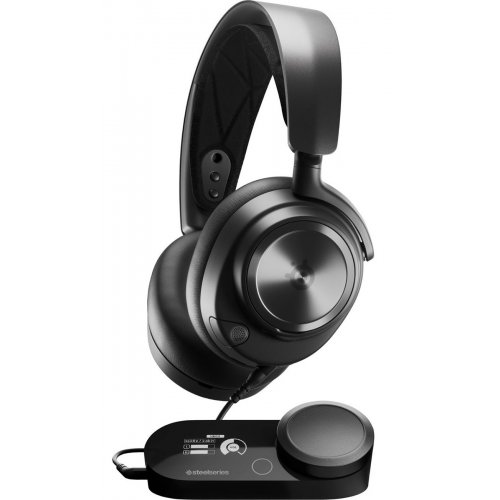 Купити Навушники SteelSeries Arctis Nova Pro X (61528) Black - ціна в Києві, Львові, Вінниці, Хмельницькому, Франківську, Україні | інтернет-магазин TELEMART.UA фото