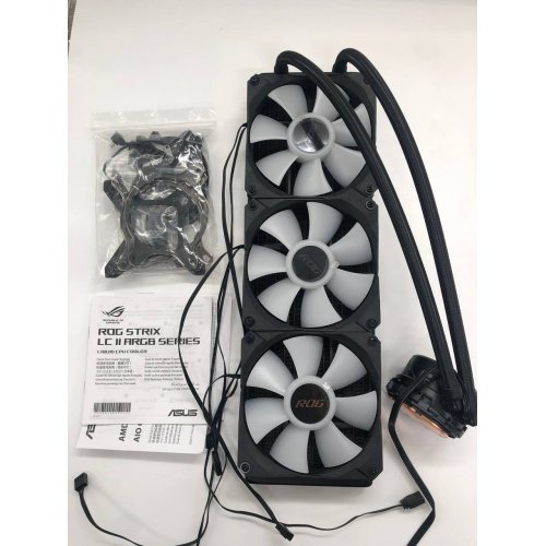 Готова сво Asus ROG Strix LC II 360 ARGB (90RC00F0-M0UAY0) (Відновлено продавцем, 661710) купити з перевіркою сумісності: огляд, характеристики, ціна у Києві, Львові, Вінниці, Хмельницькому, Івано-Франківську, Україні | інтернет-магазин TELEMART.UA фото