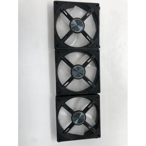 Кулер для корпуса Lian Li Uni Fan AL 120 Triple-Pack (G99.12AL3B.00) Black/White (Відновлено продавцем, 661760) купити з перевіркою сумісності: огляд, характеристики, ціна у Києві, Львові, Вінниці, Хмельницькому, Івано-Франківську, Україні | інтернет-магазин TELEMART.UA фото