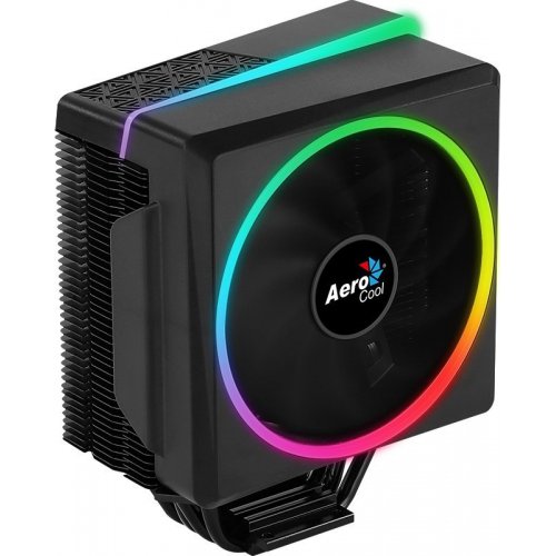 Кулер Aerocool Cylon 4 ARGB (ACTC-CL30410.06) (Відновлено продавцем, 661768) купити з перевіркою сумісності: огляд, характеристики, ціна у Києві, Львові, Вінниці, Хмельницькому, Івано-Франківську, Україні | інтернет-магазин TELEMART.UA фото