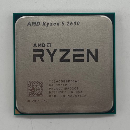 Купить Процессор AMD Ryzen 5 2600 3.4(3.9)GHz 16MB sAM4 Tray (YD2600BBM6IAF) (Восстановлено продавцом, 661842) с проверкой совместимости: обзор, характеристики, цена в Киеве, Днепре, Одессе, Харькове, Украине | интернет-магазин TELEMART.UA фото