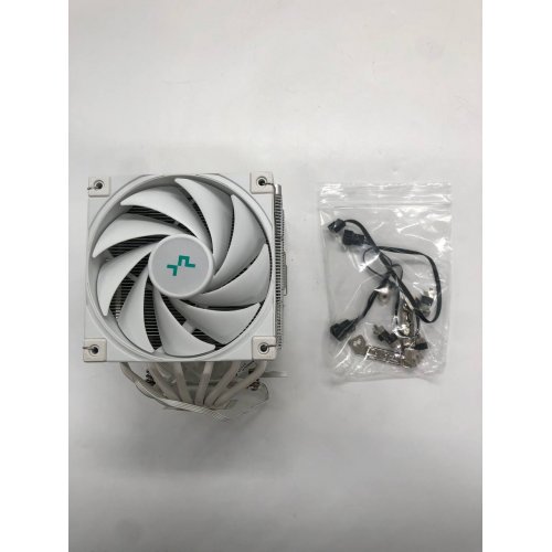 Кулер Deepcool AK620 (R-AK620-WHNNMT-G-1) White (Відновлено продавцем, 661843) купити з перевіркою сумісності: огляд, характеристики, ціна у Києві, Львові, Вінниці, Хмельницькому, Івано-Франківську, Україні | інтернет-магазин TELEMART.UA фото