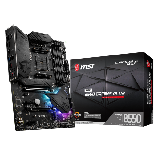 Купить Материнская плата MSI MPG B550 GAMING PLUS (sAM4, AMD B550) (Восстановлено продавцом, 661848) с проверкой совместимости: обзор, характеристики, цена в Киеве, Днепре, Одессе, Харькове, Украине | интернет-магазин TELEMART.UA фото