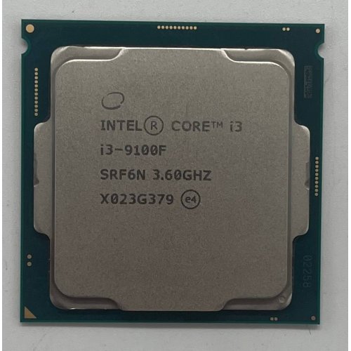 Процесор Intel Core i3-9100F 3.6(4.2)GHz 6MB s1151 Tray (CM8068403358820) (Відновлено продавцем, 662074) купити з перевіркою сумісності: огляд, характеристики, ціна у Києві, Львові, Вінниці, Хмельницькому, Івано-Франківську, Україні | інтернет-магазин TELEMART.UA фото