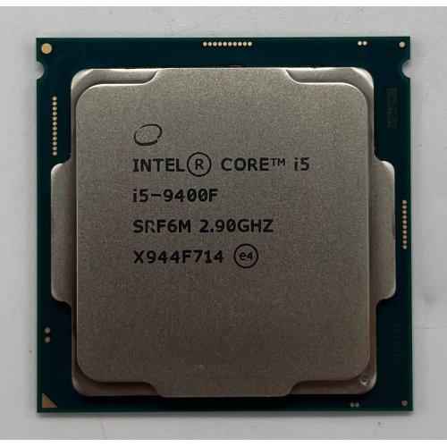 Процесор Intel Core i5-9400F 2.9(4.1)GHz 9MB s1151 Tray (CM8068403358819) (Відновлено продавцем, 662147) купити з перевіркою сумісності: огляд, характеристики, ціна у Києві, Львові, Вінниці, Хмельницькому, Івано-Франківську, Україні | інтернет-магазин TELEMART.UA фото