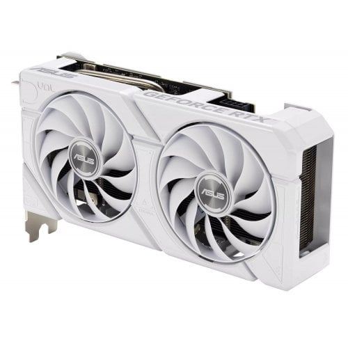 Відеокарта Asus GeForce RTX 4060 Ti Dual EVO OC White 8192MB (DUAL-RTX4060TI-O8G-EVO-WHITE) купити з перевіркою сумісності: огляд, характеристики, ціна у Києві, Львові, Вінниці, Хмельницькому, Івано-Франківську, Україні | інтернет-магазин TELEMART.UA фото