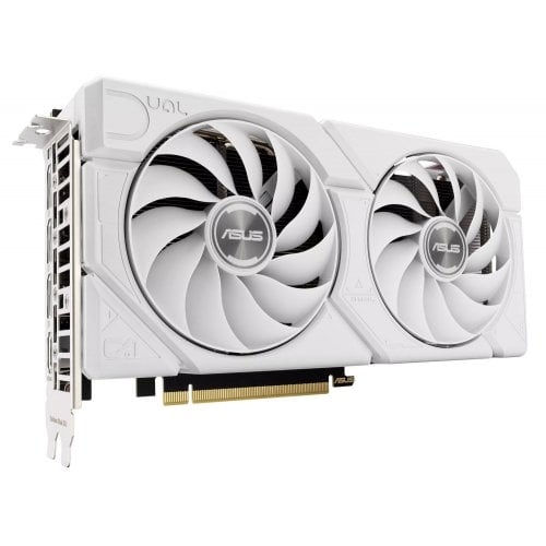 Фото Відеокарта Asus GeForce RTX 4060 Ti Dual EVO OC White 8192MB (DUAL-RTX4060TI-O8G-EVO-WHITE)