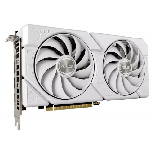 Купить Видеокарта Asus GeForce RTX 4060 Dual EVO White 8192MB (DUAL-RTX4060-8G-EVO-WHITE) с проверкой совместимости: обзор, характеристики, цена в Киеве, Днепре, Одессе, Харькове, Украине | интернет-магазин TELEMART.UA фото