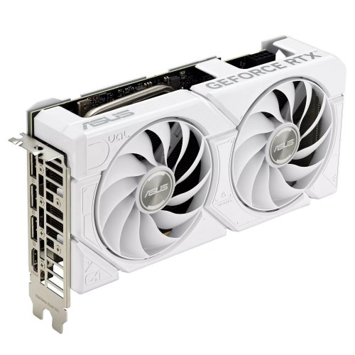 Відеокарта Asus GeForce RTX 4060 Dual EVO White 8192MB (DUAL-RTX4060-8G-EVO-WHITE) купити з перевіркою сумісності: огляд, характеристики, ціна у Києві, Львові, Вінниці, Хмельницькому, Івано-Франківську, Україні | інтернет-магазин TELEMART.UA фото