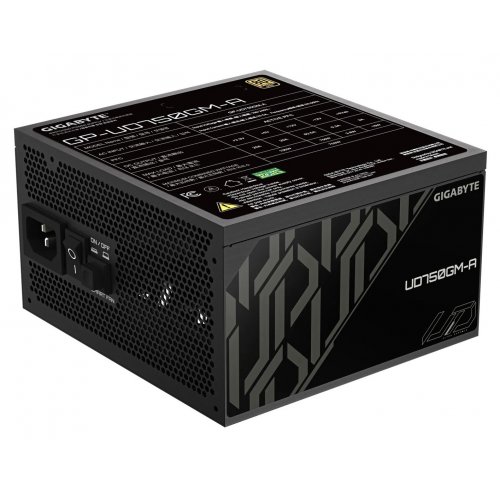 Купить Блок питания Gigabyte UD750GM-A 750W (GP-UD750GM-A) Black с проверкой совместимости: обзор, характеристики, цена в Киеве, Днепре, Одессе, Харькове, Украине | интернет-магазин TELEMART.UA фото