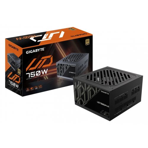 Купить Блок питания Gigabyte UD750GM-A 750W (GP-UD750GM-A) Black с проверкой совместимости: обзор, характеристики, цена в Киеве, Днепре, Одессе, Харькове, Украине | интернет-магазин TELEMART.UA фото