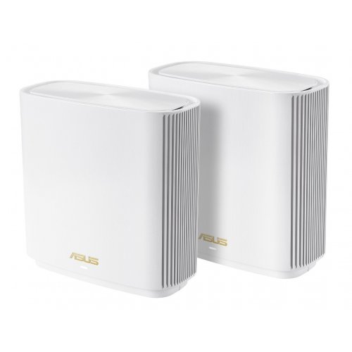 Купити Wi-Fi роутер Asus ZenWiFi ET9 (2-pack) White - ціна в Києві, Львові, Вінниці, Хмельницькому, Франківську, Україні | інтернет-магазин TELEMART.UA фото