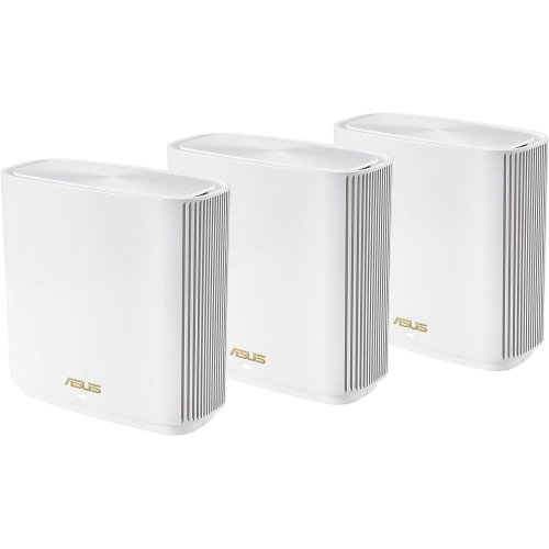 Купити Wi-Fi роутер Asus ZenWiFi ET9 (3-pack) White - ціна в Києві, Львові, Вінниці, Хмельницькому, Франківську, Україні | інтернет-магазин TELEMART.UA фото