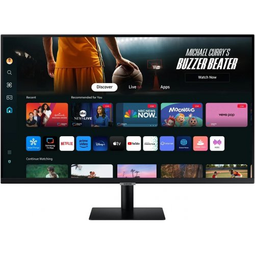 Купити Монітор Samsung 32" S32DM702U Smart (LS32DM702UIXUA) Black - ціна в Києві, Львові, Вінниці, Хмельницькому, Франківську, Україні | інтернет-магазин TELEMART.UA фото