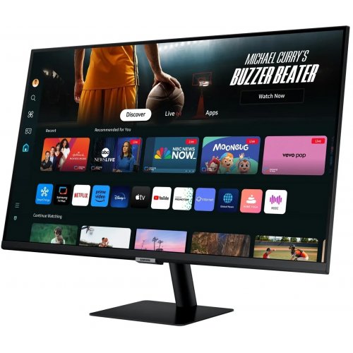 Купити Монітор Samsung 32" S32DM702U Smart (LS32DM702UIXUA) Black - ціна в Києві, Львові, Вінниці, Хмельницькому, Франківську, Україні | інтернет-магазин TELEMART.UA фото