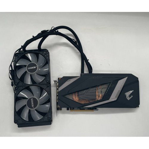 Відеокарта Gigabyte GeForce RTX 2080 Ti AORUS XTREME WATERFORCE 11264MB (GV-N208TAORUSX W-11GC) (Відновлено продавцем, 662533) купити з перевіркою сумісності: огляд, характеристики, ціна у Києві, Львові, Вінниці, Хмельницькому, Івано-Франківську, Україні | інтернет-магазин TELEMART.UA фото