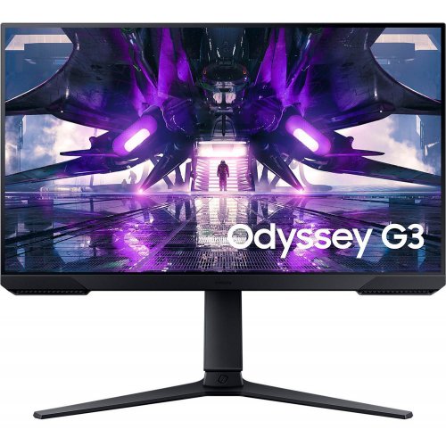 Купити Монітор Samsung 24" Odyssey G3 (LS24AG302NIXCI) Black - ціна в Києві, Львові, Вінниці, Хмельницькому, Франківську, Україні | інтернет-магазин TELEMART.UA фото