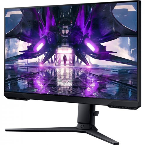 Купить Монитор Samsung 24" Odyssey G3 (LS24AG302NIXCI) Black - цена в Харькове, Киеве, Днепре, Одессе
в интернет-магазине Telemart фото