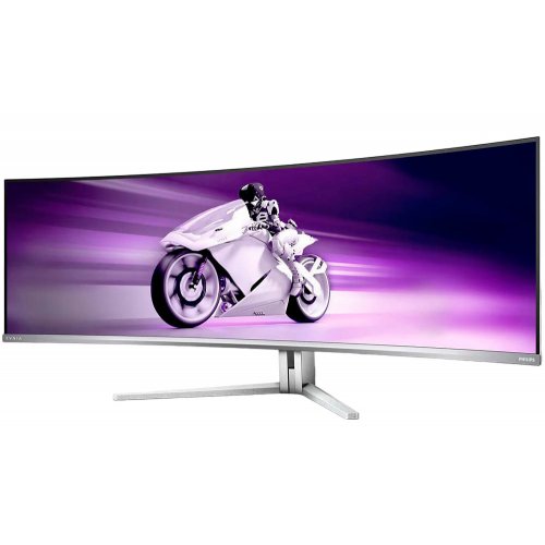 Купити Монітор Philips 48.9" Evnia 49M2C8900L/00 White - ціна в Києві, Львові, Вінниці, Хмельницькому, Франківську, Україні | інтернет-магазин TELEMART.UA фото