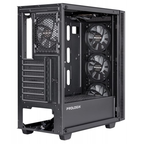 Photo Prologix E123 Tempered Glass&Mesh without PSU Black