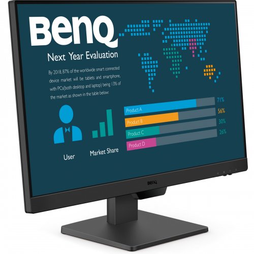 Купити Монітор BenQ 27" BL2790 (9H.LM6LB.QBE) Black - ціна в Києві, Львові, Вінниці, Хмельницькому, Франківську, Україні | інтернет-магазин TELEMART.UA фото