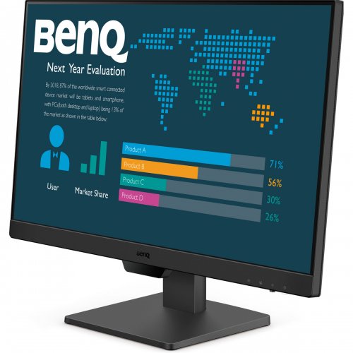 Купить Монитор BenQ 27" BL2790 (9H.LM6LB.QBE) Black - цена в Харькове, Киеве, Днепре, Одессе
в интернет-магазине Telemart фото