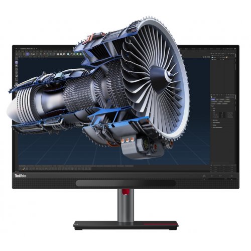 Купити Монітор Lenovo 27" ThinkVision 27 3D (63F1UAT3UA) Black - ціна в Києві, Львові, Вінниці, Хмельницькому, Франківську, Україні | інтернет-магазин TELEMART.UA фото