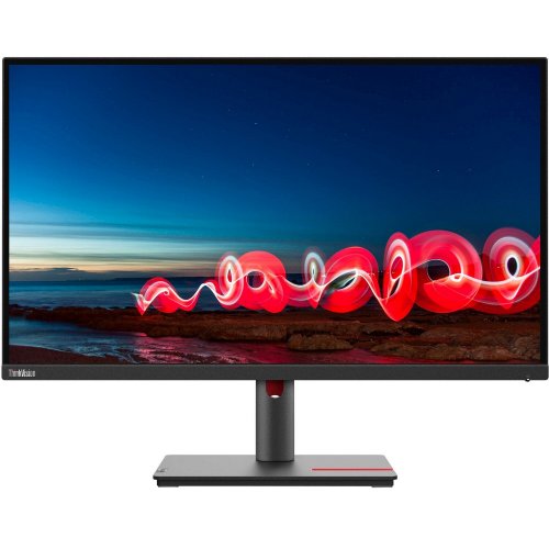 Купить Монитор Lenovo 27" ThinkVision T27h-30 (63A3GAR1EU) Black - цена в Харькове, Киеве, Днепре, Одессе
в интернет-магазине Telemart фото