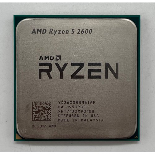 Купить Процессор AMD Ryzen 5 2600 3.4(3.9)GHz 16MB sAM4 Tray (YD2600BBM6IAF) (Восстановлено продавцом, 662806) с проверкой совместимости: обзор, характеристики, цена в Киеве, Днепре, Одессе, Харькове, Украине | интернет-магазин TELEMART.UA фото