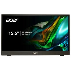 Монитор Acer 15.6" PM161QBbmiuux (UM.ZP1EE.B02) Black