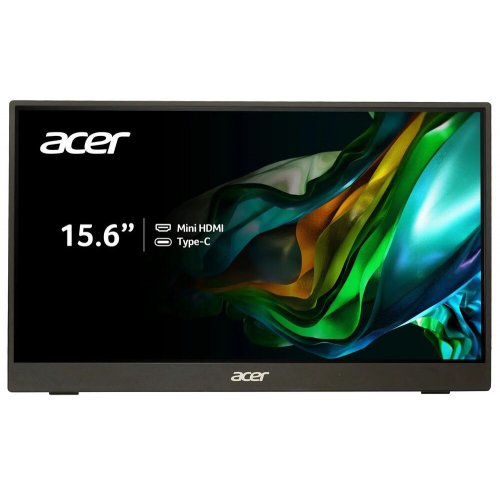 Купити Монітор Acer 15.6" PM161QBbmiuux (UM.ZP1EE.B02) Black - ціна в Києві, Львові, Вінниці, Хмельницькому, Франківську, Україні | інтернет-магазин TELEMART.UA фото