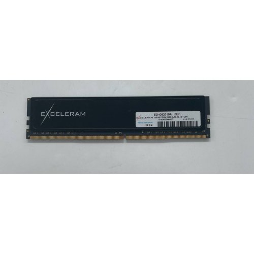 Озп Exceleram DDR4 8GB 2666 Mhz (ED4082619A) (Відновлено продавцем, 662935) купити з перевіркою сумісності: огляд, характеристики, ціна у Києві, Львові, Вінниці, Хмельницькому, Івано-Франківську, Україні | інтернет-магазин TELEMART.UA фото