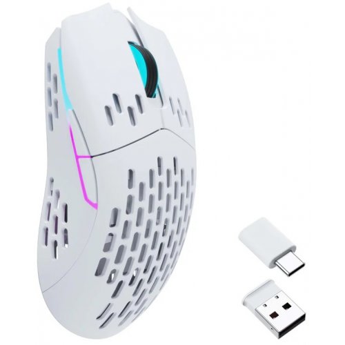 Купить Мышка Keychron M1 Wireless (M1A5_KEYCHRON) White - цена в Харькове, Киеве, Днепре, Одессе
в интернет-магазине Telemart фото