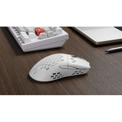 Купить Мышка Keychron M1 Wireless (M1A5_KEYCHRON) White - цена в Харькове, Киеве, Днепре, Одессе
в интернет-магазине Telemart фото