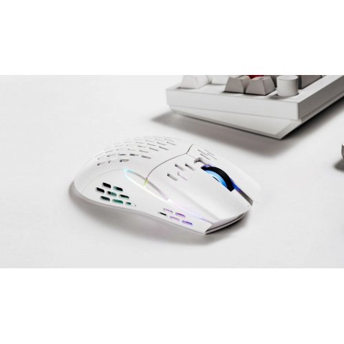 Купити Миша Keychron M1 Wireless (M1A5_KEYCHRON) White - ціна в Києві, Львові, Вінниці, Хмельницькому, Франківську, Україні | інтернет-магазин TELEMART.UA фото