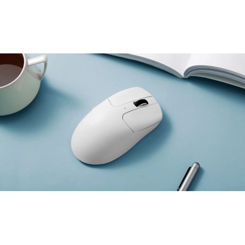 Купити Миша Keychron M2 Wireless (M2A3_KEYCHRON) White - ціна в Києві, Львові, Вінниці, Хмельницькому, Франківську, Україні | інтернет-магазин TELEMART.UA фото