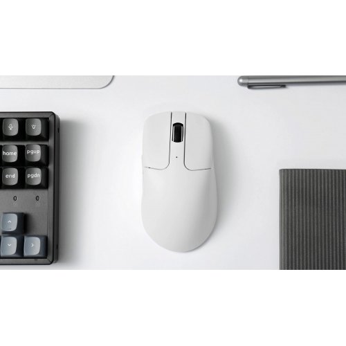 Купити Миша Keychron M2 Wireless (M2A3_KEYCHRON) White - ціна в Києві, Львові, Вінниці, Хмельницькому, Франківську, Україні | інтернет-магазин TELEMART.UA фото