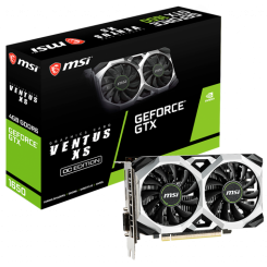 Видеокарта MSI GeForce GTX 1650 D6 VENTUS XS OC 4096MB (GTX 1650 D6 VENTUS XS OC) (Восстановлено продавцом, 662985)