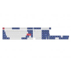 Змінні клавіші для клавіатури Keychron Double Shot PBT OSA Full Set Keycap Set 141pcs (PBT53_KEYCHRON) Blue/White