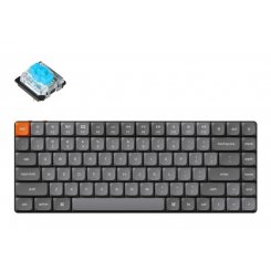 Клавиатура Keychron K3 Max 84 Key Gateron MX 2.0 Blue (K3MA2_KEYCHRON) Black