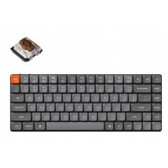 Клавіатура Keychron K3 Max 84 Key Gateron MX 2.0 Brown (K3MA3_KEYCHRON) Black