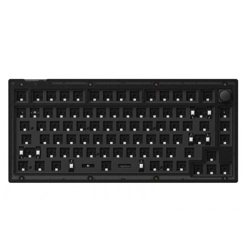 Купити Основа для клавіатури Keychron V1 QMK 84 Key Barebone Knob (V1Z3_KEYCHRON) Frosted Black - ціна в Києві, Львові, Вінниці, Хмельницькому, Франківську, Україні | інтернет-магазин TELEMART.UA фото