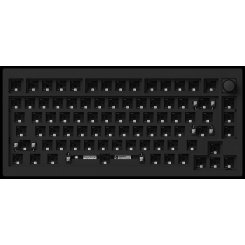 Основание для клавиатуры Keychron V1 Max QMK 84 Key Barebone Knob (V1MZ4_KEYCHRON) Carbon Black