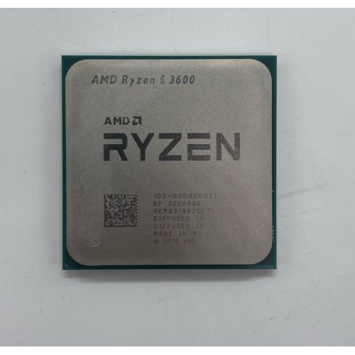 Купить Процессор AMD Ryzen 5 3600 3.6(4.2)GHz 32MB sAM4 Tray (100-000000031) (Восстановлено продавцом, 663750) с проверкой совместимости: обзор, характеристики, цена в Киеве, Днепре, Одессе, Харькове, Украине | интернет-магазин TELEMART.UA фото