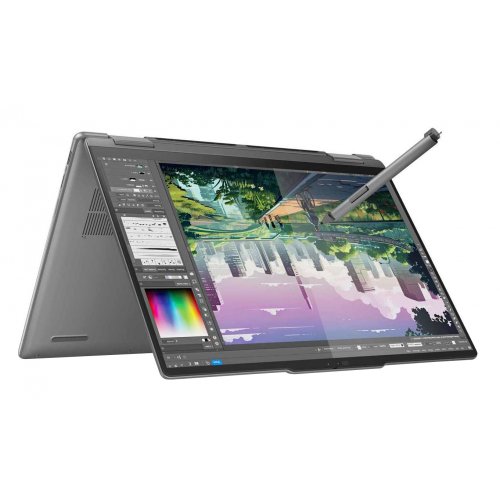 Купити Ноутбук Lenovo Yoga 7 14AHP9 (83DK006TRA) Arctic Grey - ціна в Києві, Львові, Вінниці, Хмельницькому, Франківську, Україні | інтернет-магазин TELEMART.UA фото